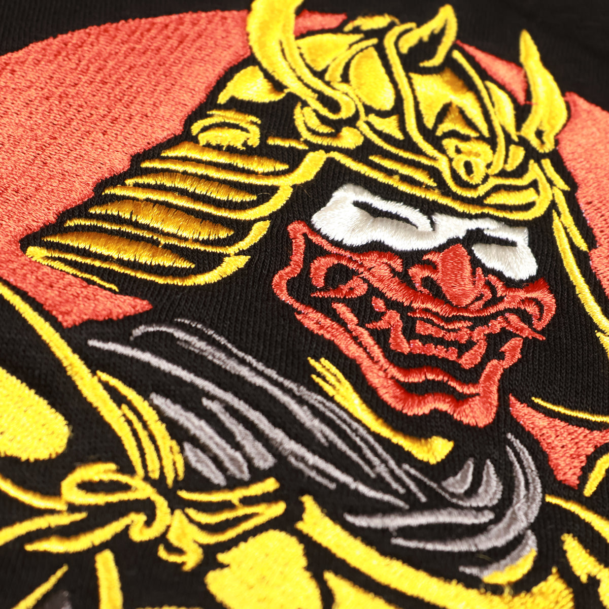 Samurai Embroidered Hoodie