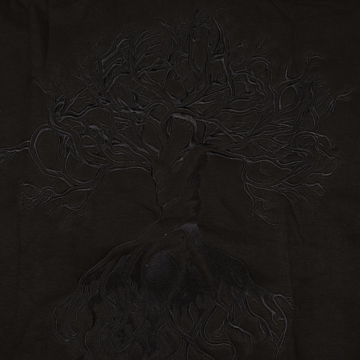 Tree Branches Embroidered Hoodie