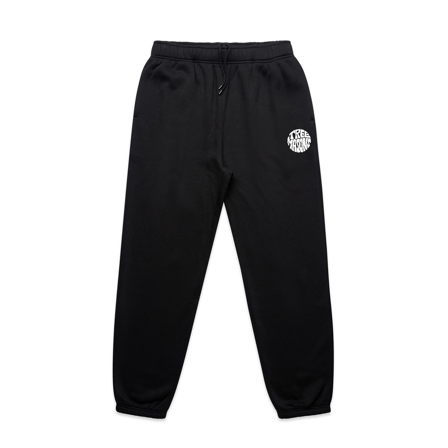 Circle Logo Bottoms Black
