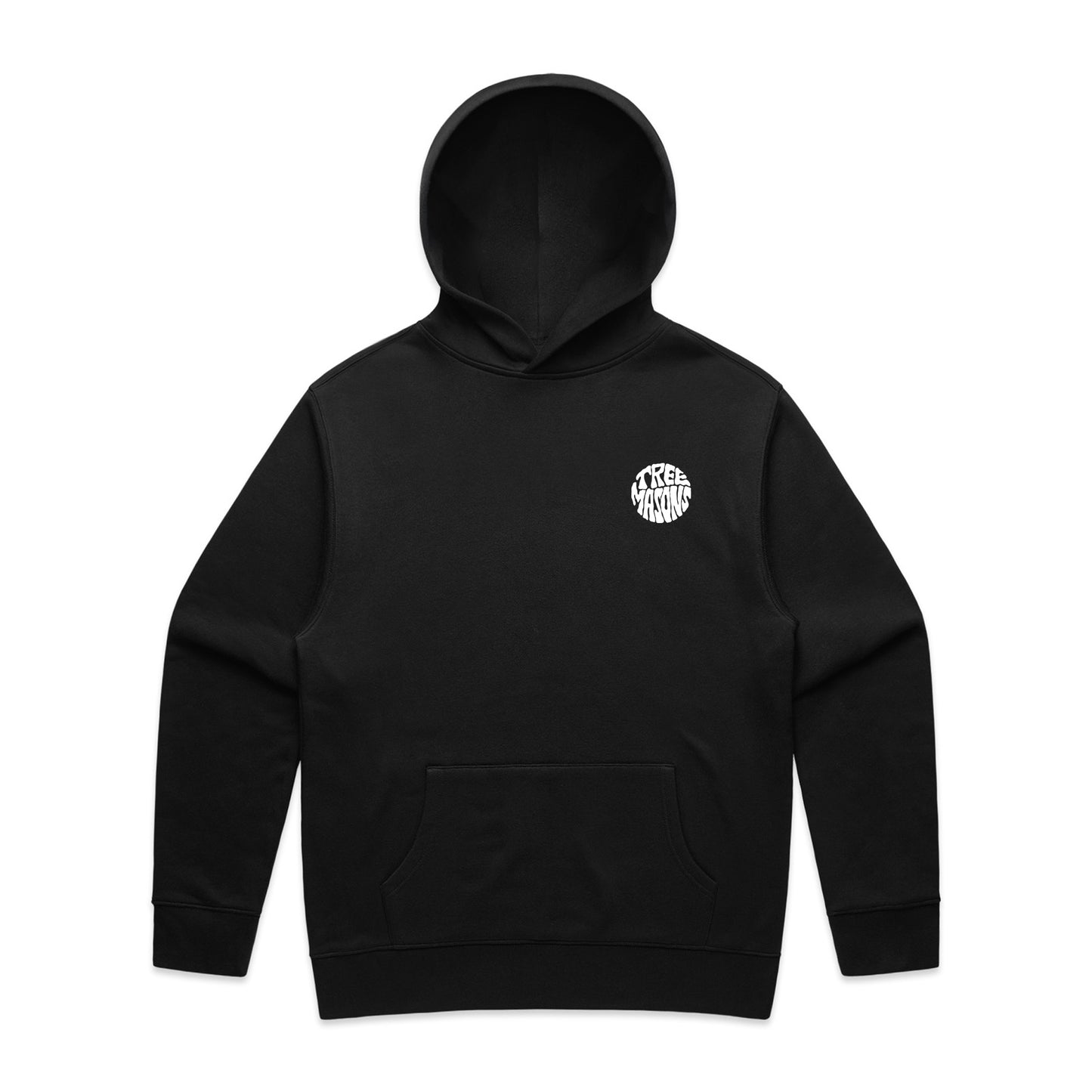 Circle Logo Hoodie Black