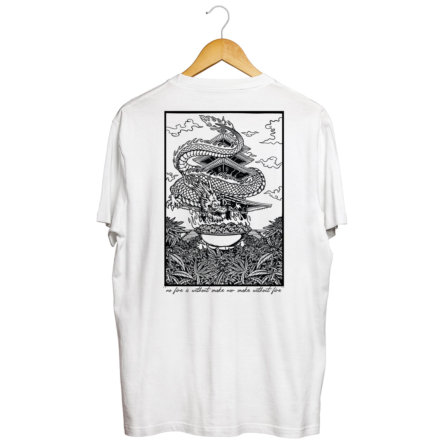 Dragon t-shirt white