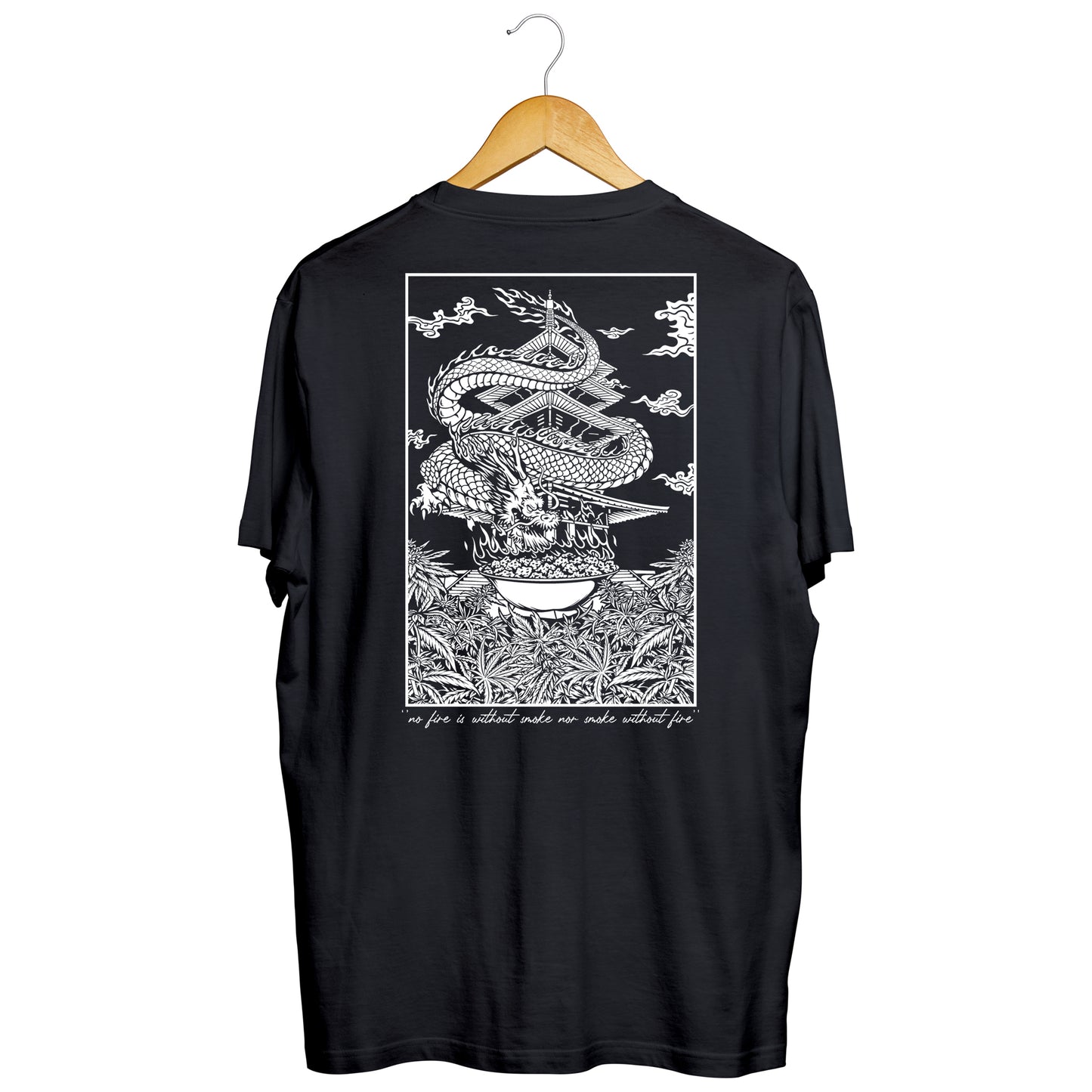 Dragon t-shirt black v2