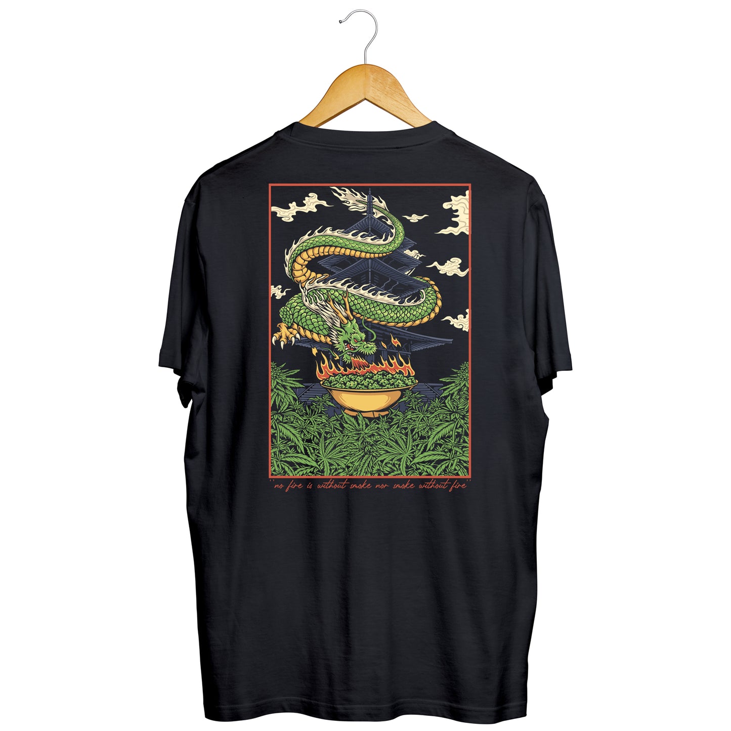 Dragon t-shirt black v1