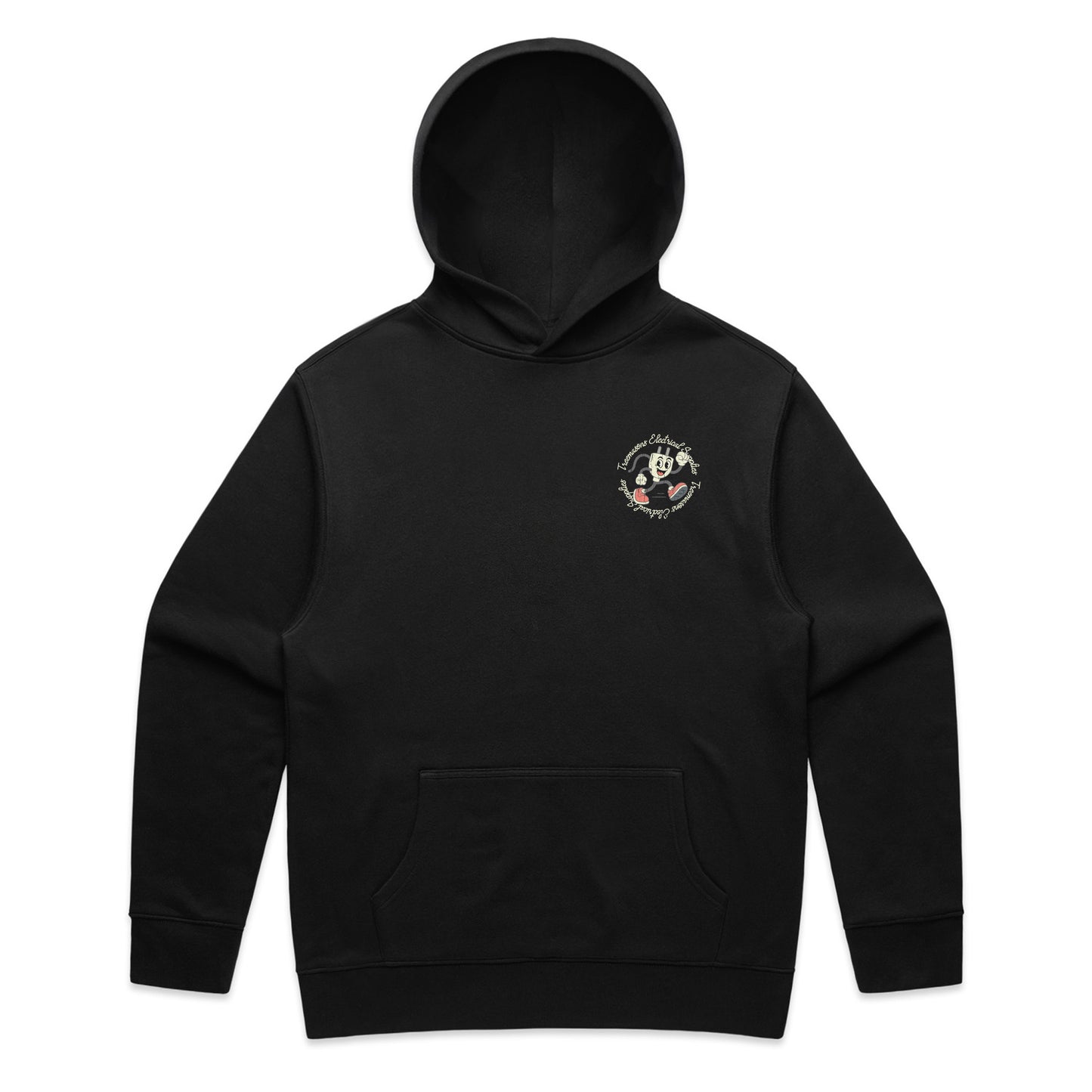 Treemasons Electrical Black hoodie