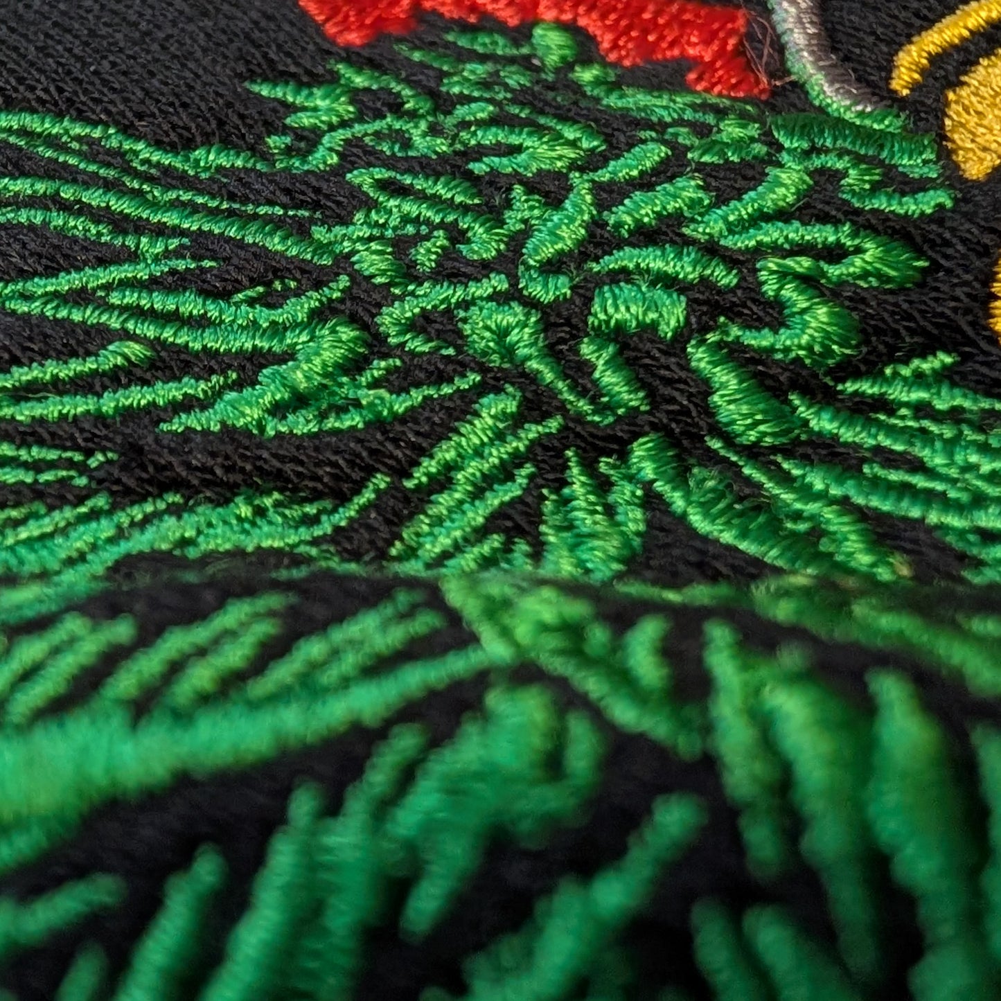 Embroidered Samurai Hoodie