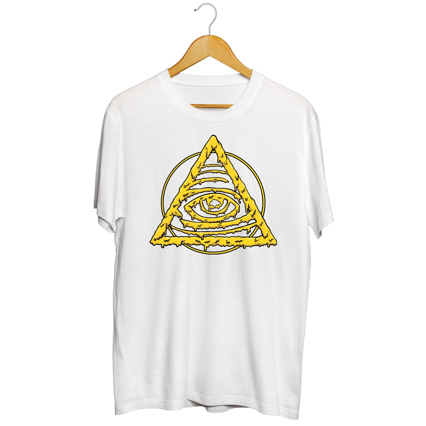 Extract logo t-shirt white