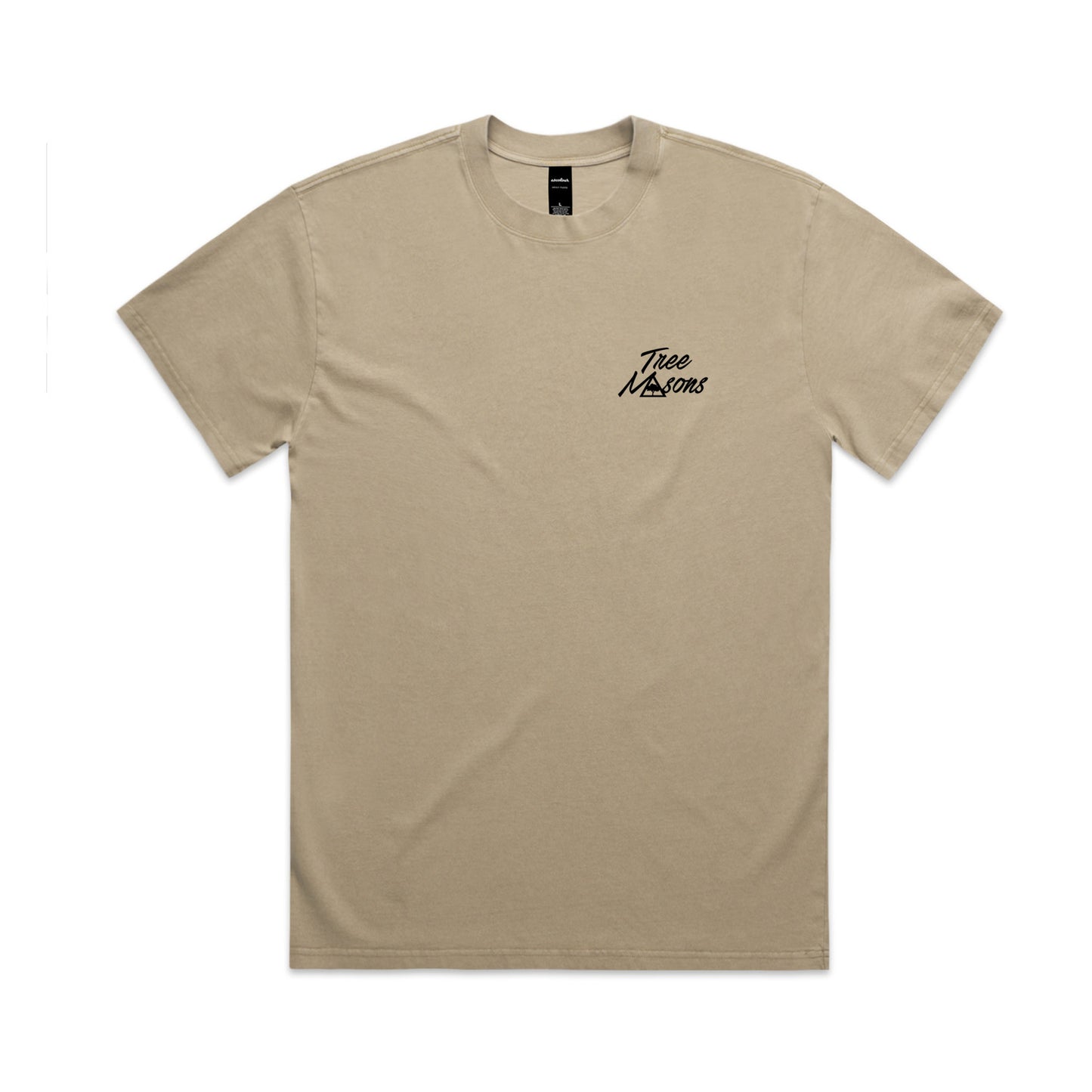 Oversized branches t-shirt (faded khaki)