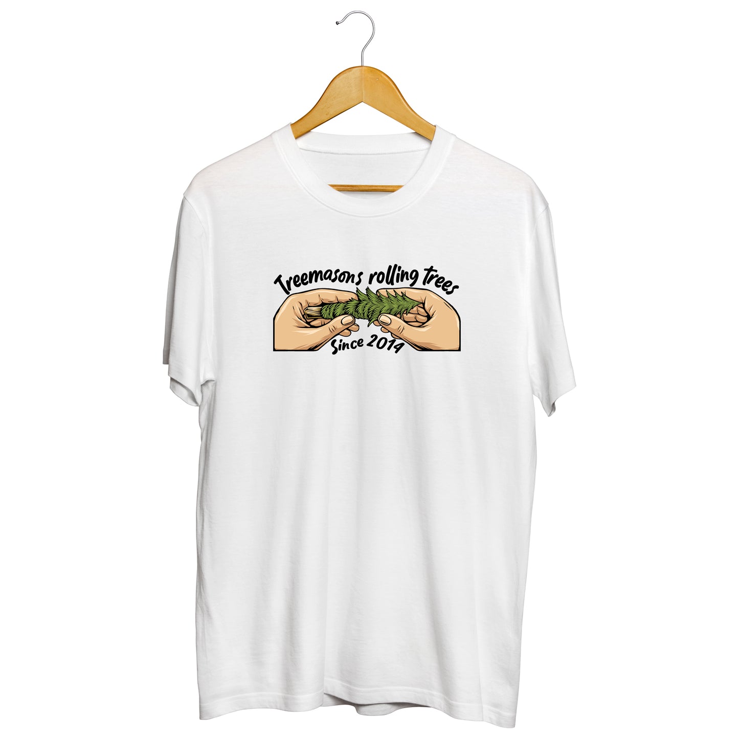 Rolling Trees t-shirt White