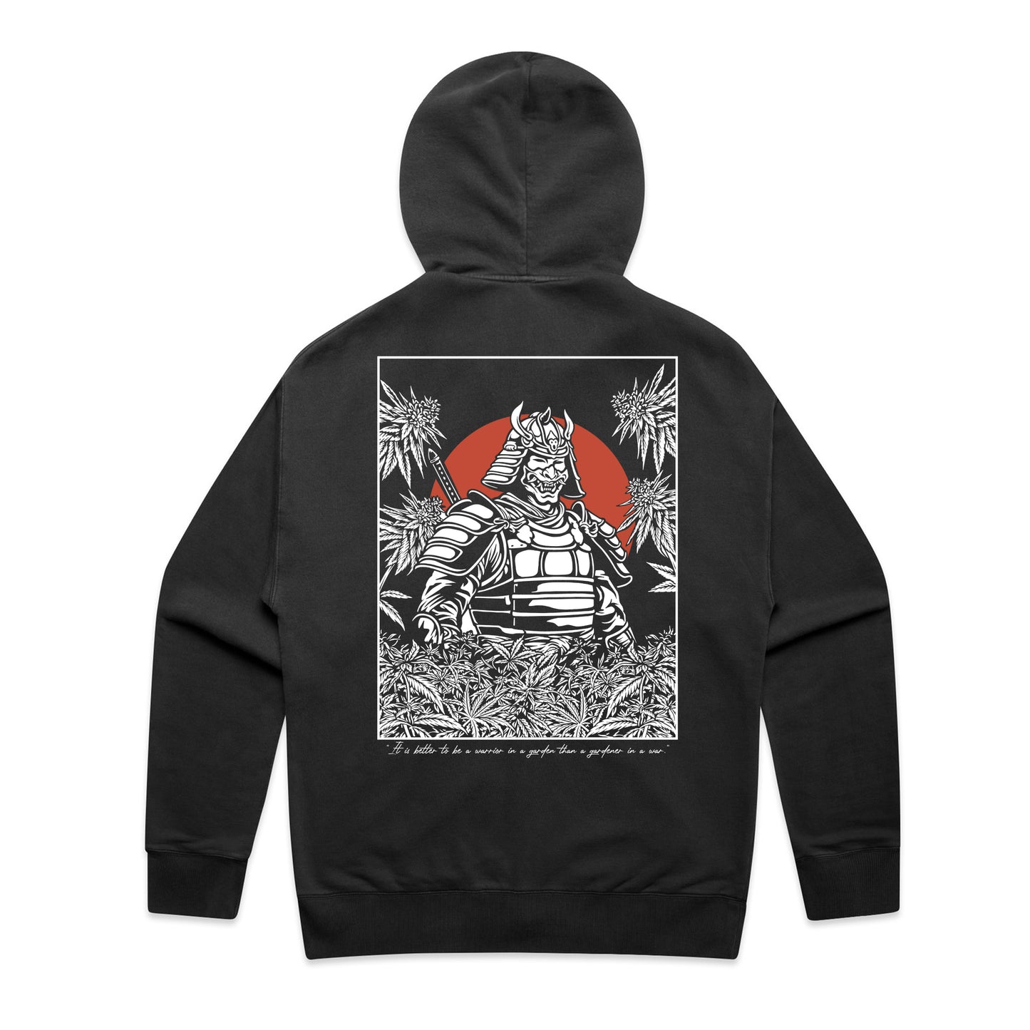 OG samurai zip hoodie