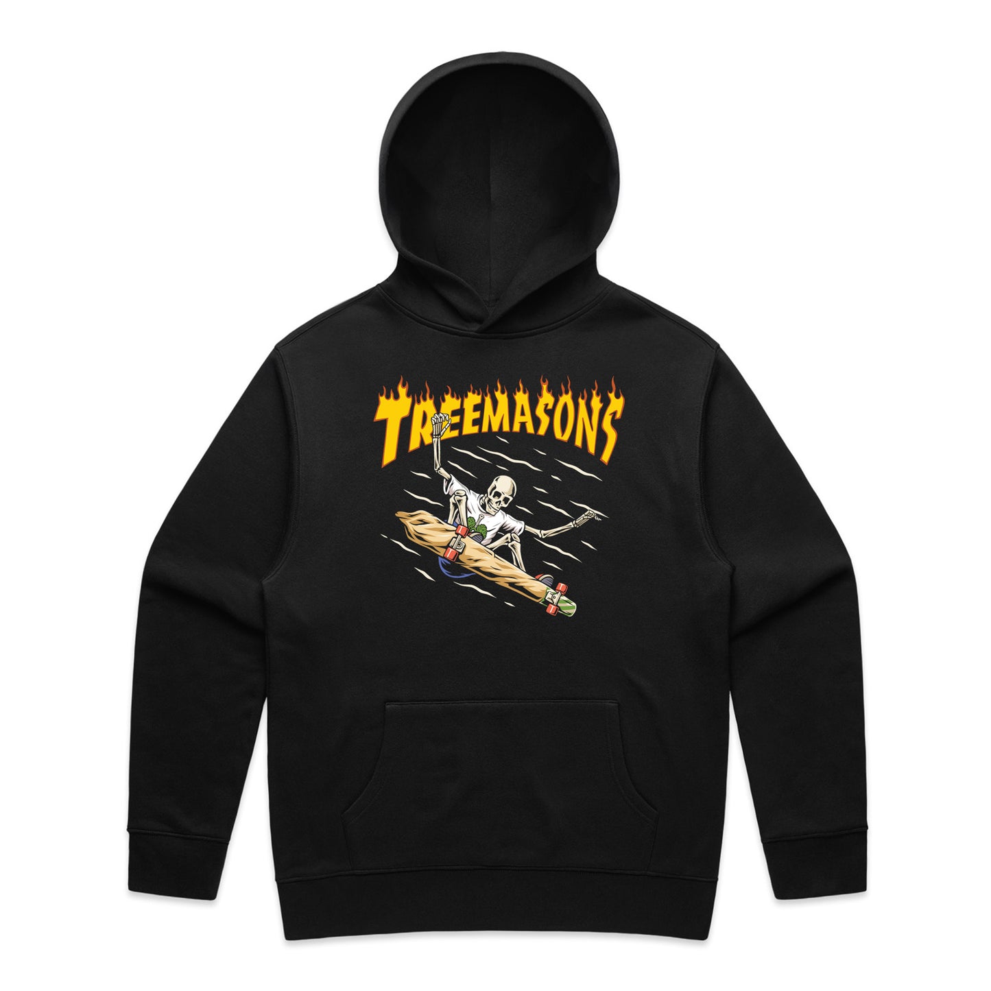 Skate Hoodie Black