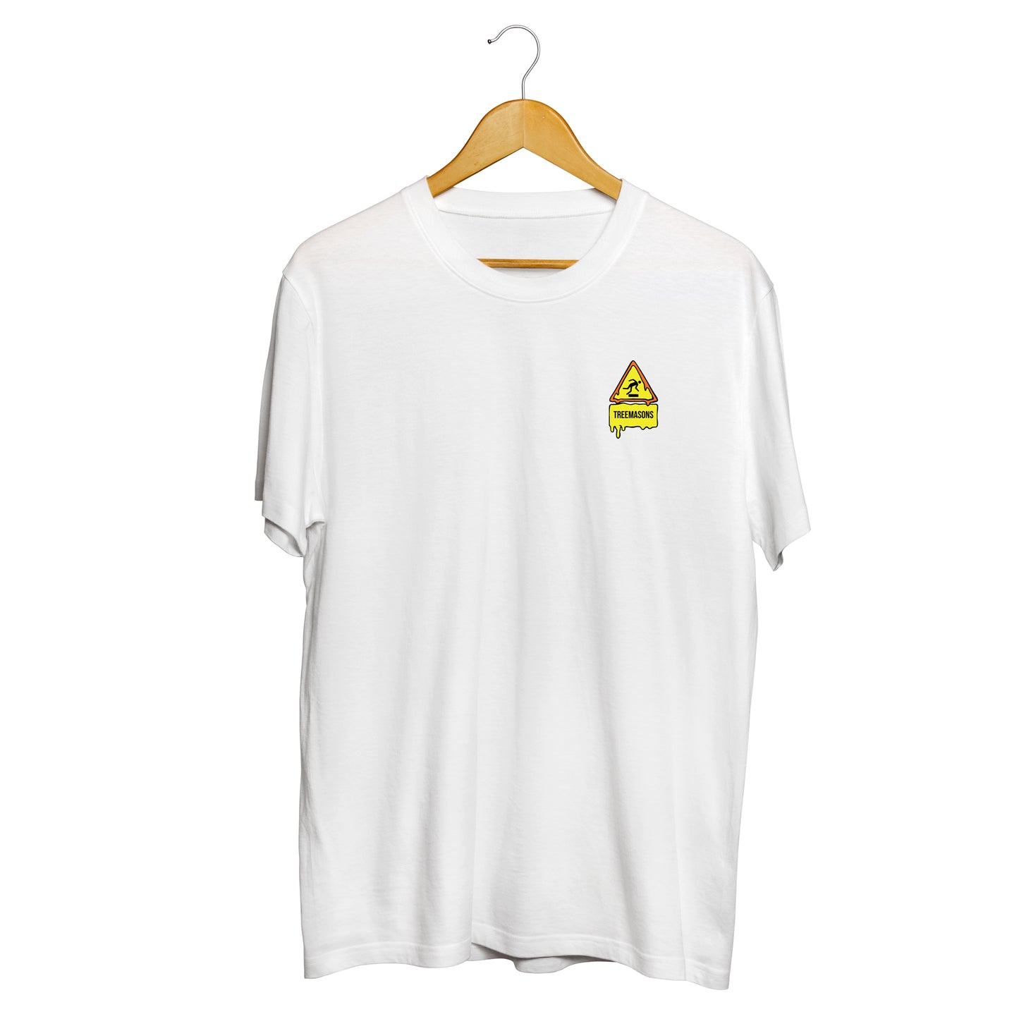Trip Hazard t-shirt white
