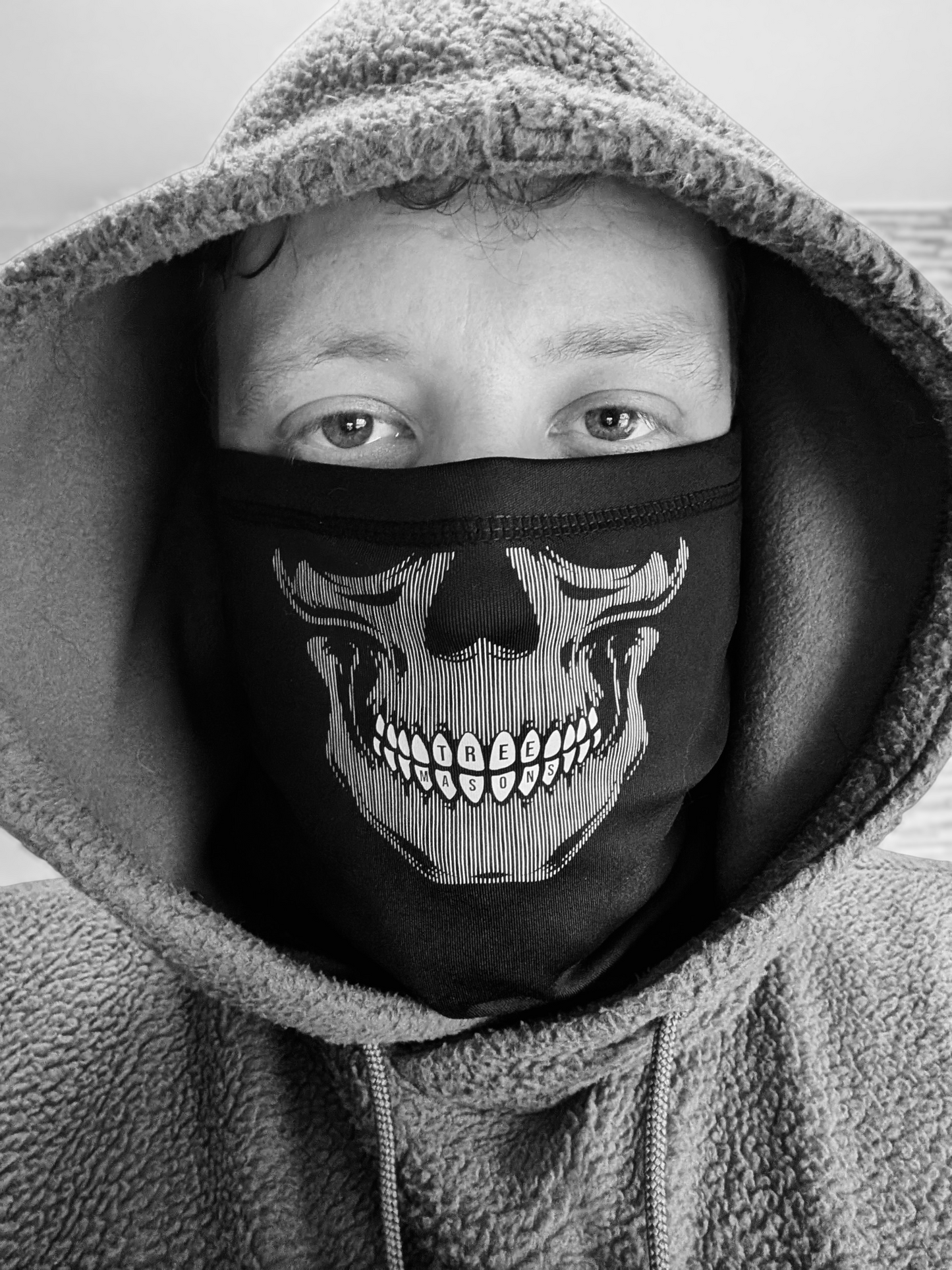 Fleece lined neck warmer