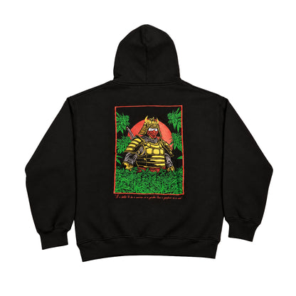 Samurai Embroidered Hoodie