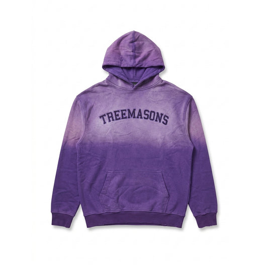 Acid Wash Hoodie (purple)