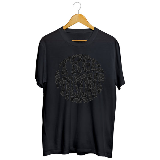 Black duck camo t-shirt black