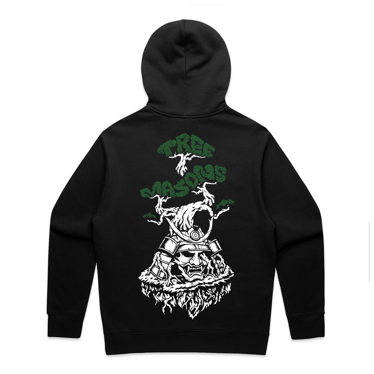 Bonsai Samurai Hoodie v2 black