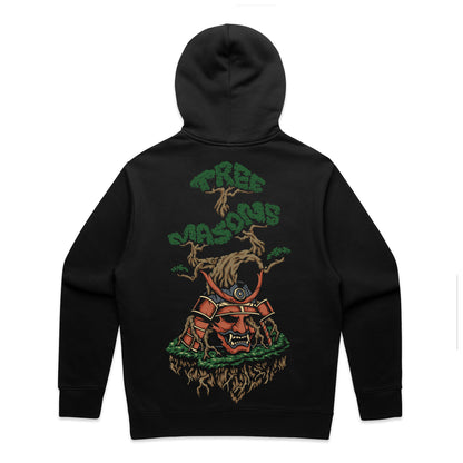 Bonsai Samurai Hoodie v1 black