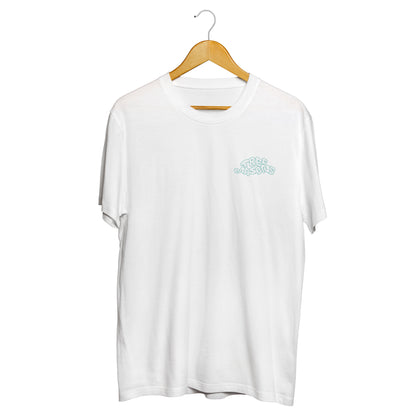 Samurai Helmet t-shirt white V1