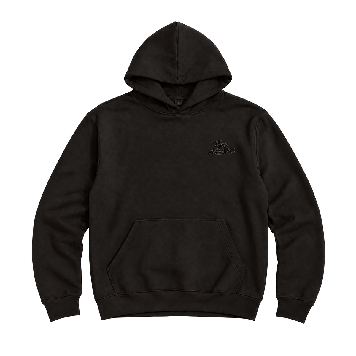 Tree Branches Embroidered Hoodie