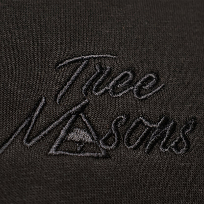 Tree Branches Embroidered Hoodie