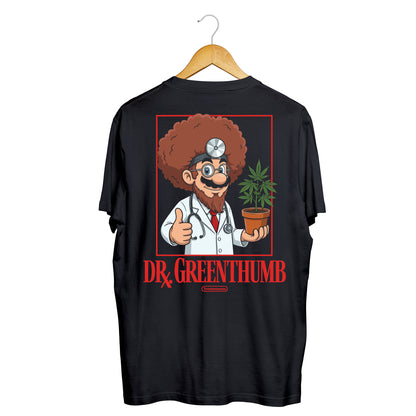 Dr Green t-shirt black v1