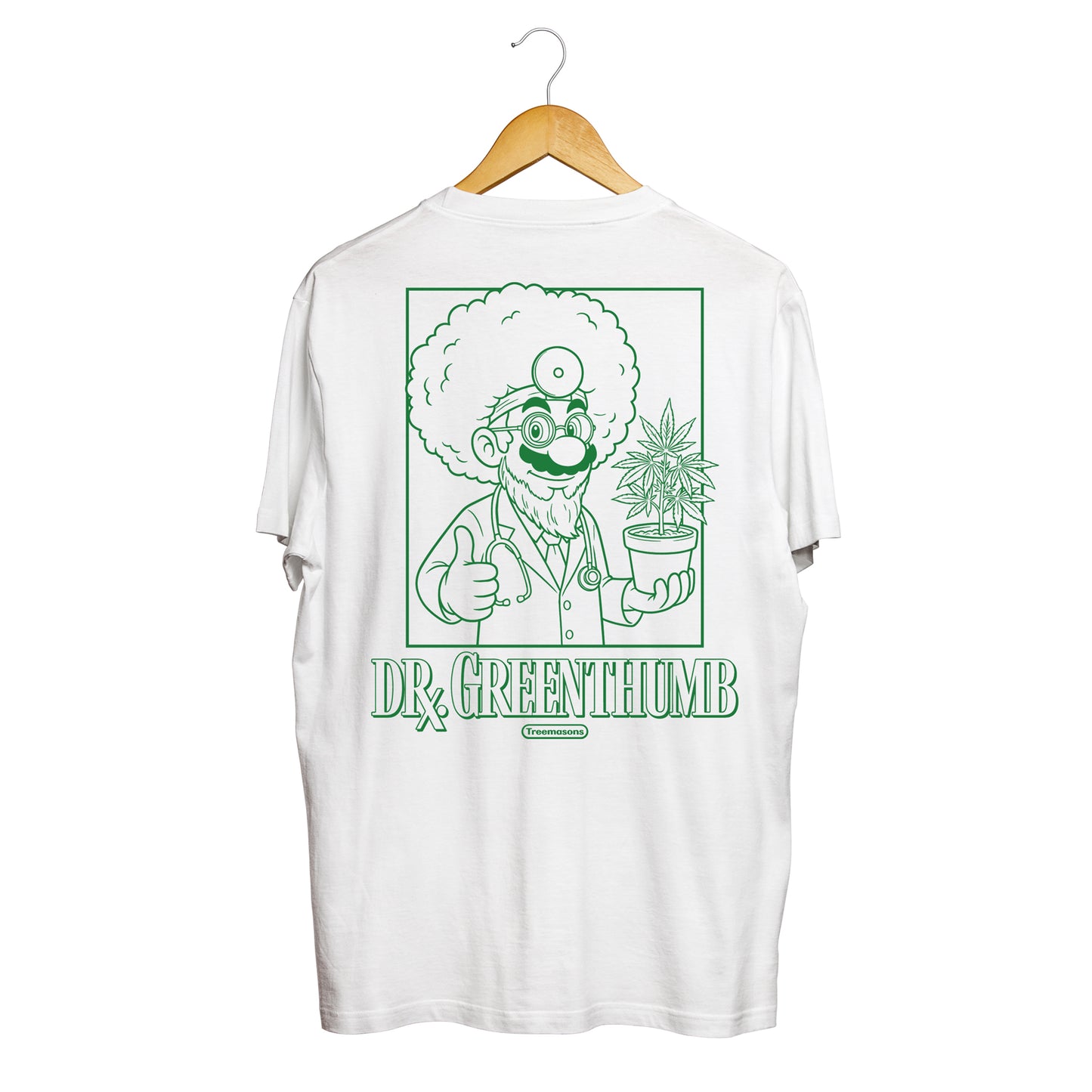 Dr Green t-shirt white