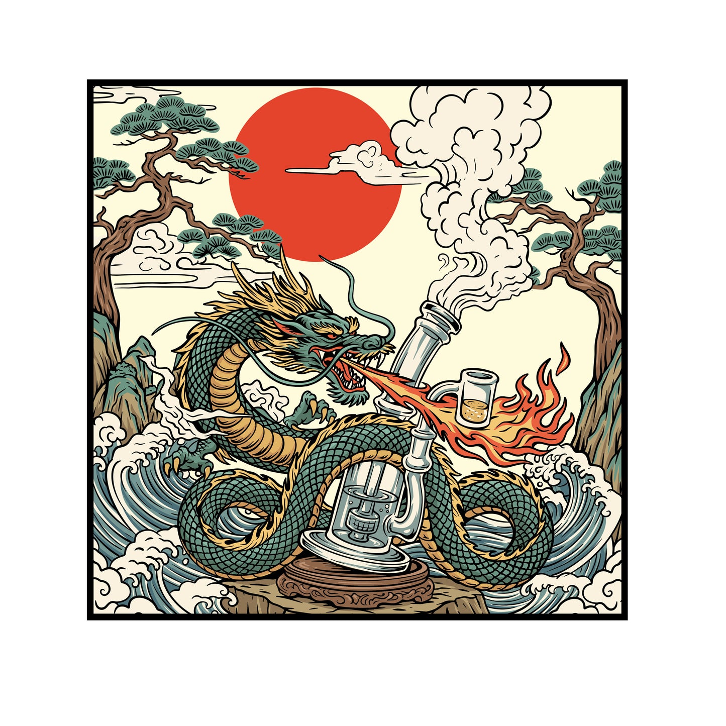 Dragon rig moodmat