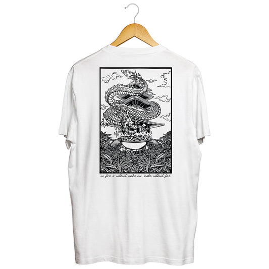 Dragon t-shirt white