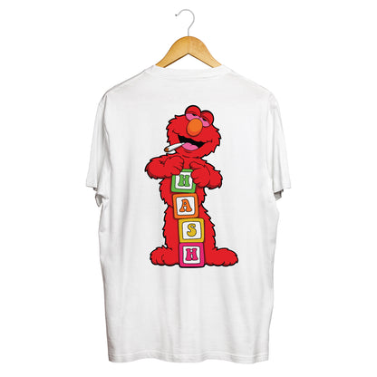 Hash Block t-shirt white