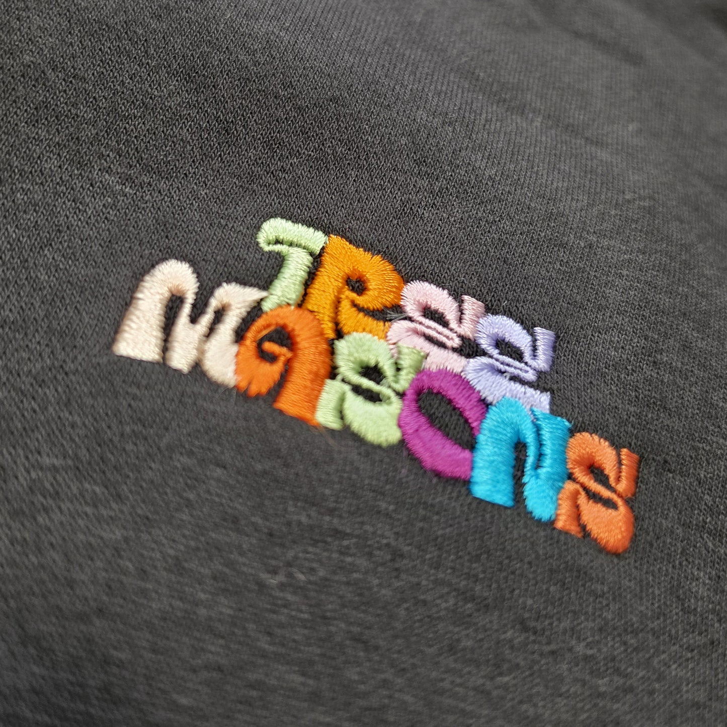 Death by toad embroidered hoodie