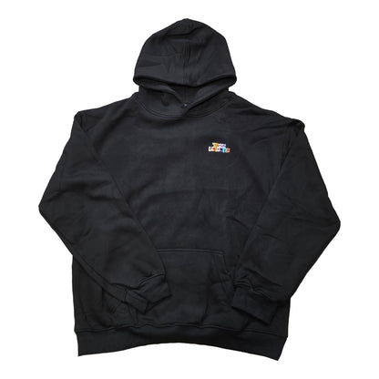 Death by toad embroidered hoodie