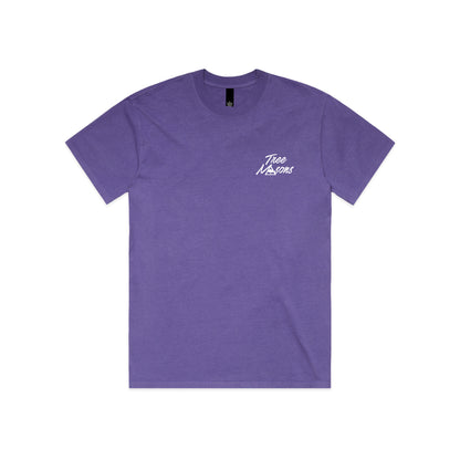 Oversized branches t-shirt (purple)