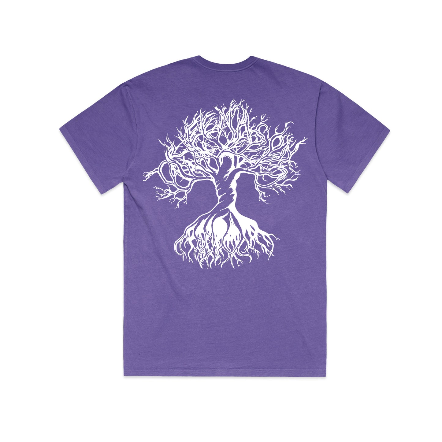 Oversized branches t-shirt (purple)