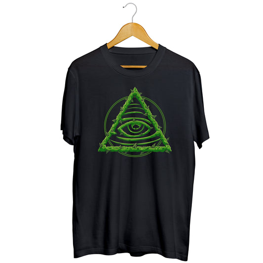 Flower logo t-shirt black
