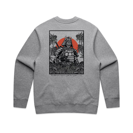 Samurai Sweatshirt Athletic Grey