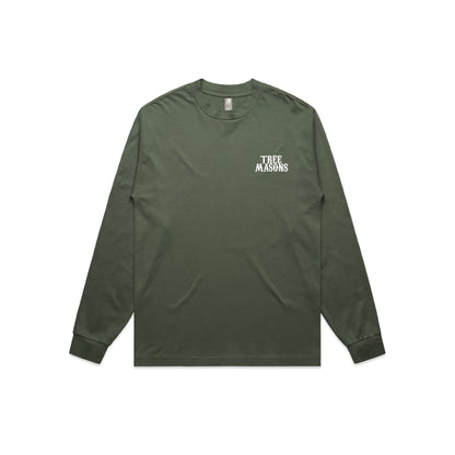 Sun Grown Oversized Long Sleeve (cypress green)