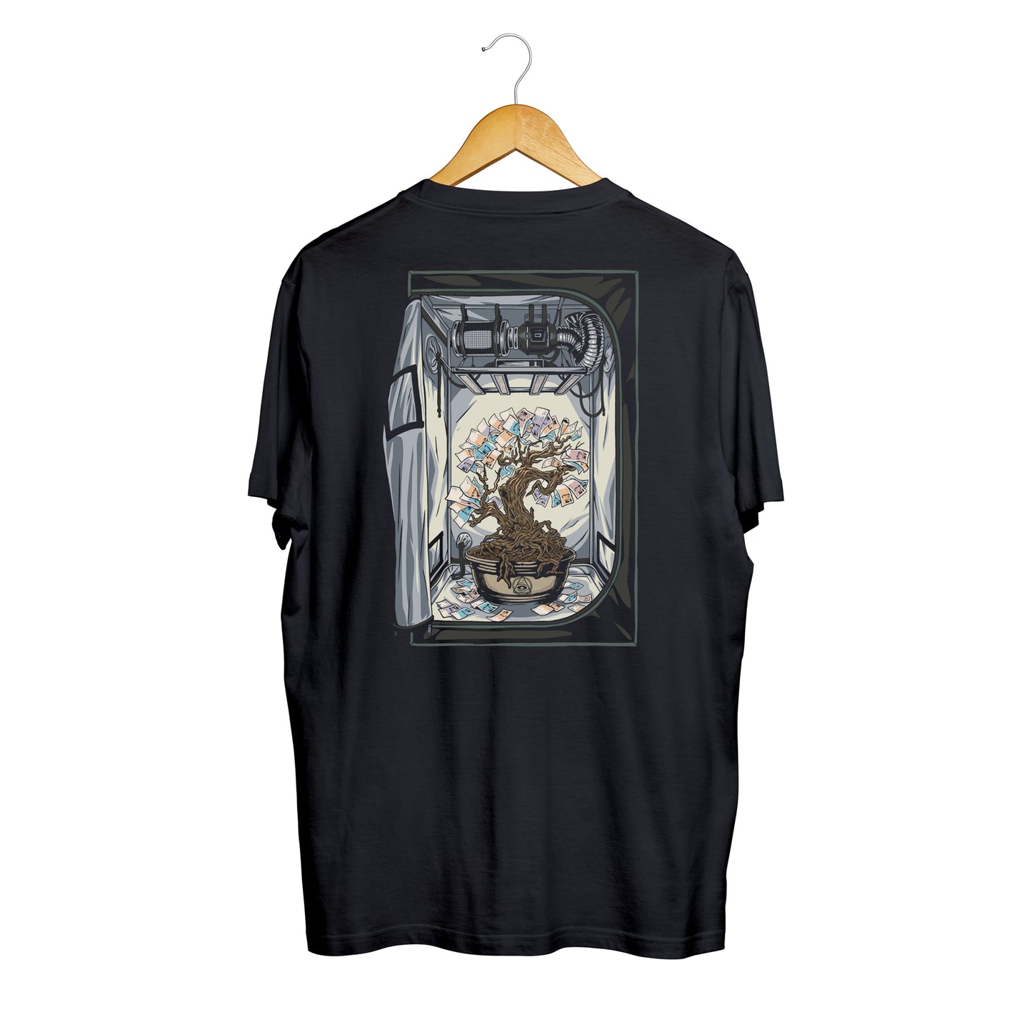 Money tree black t-shirt
