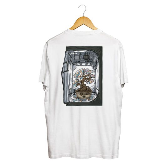 Money tree white t-shirt
