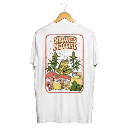 Natures medicine t-shirt (white)