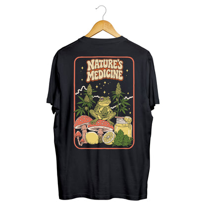 Natures medicine t-shirt (black)