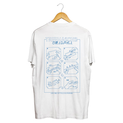 Origami t-shirt white