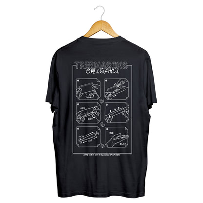 Origami t-shirt black