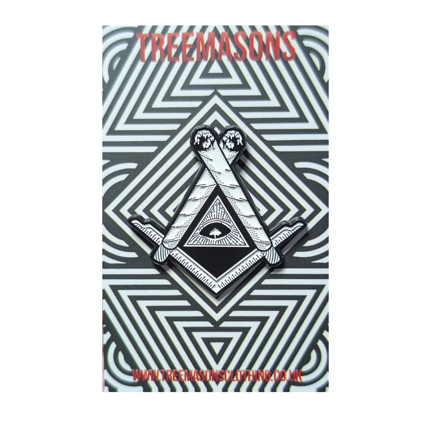 Treemasons logo hatpin