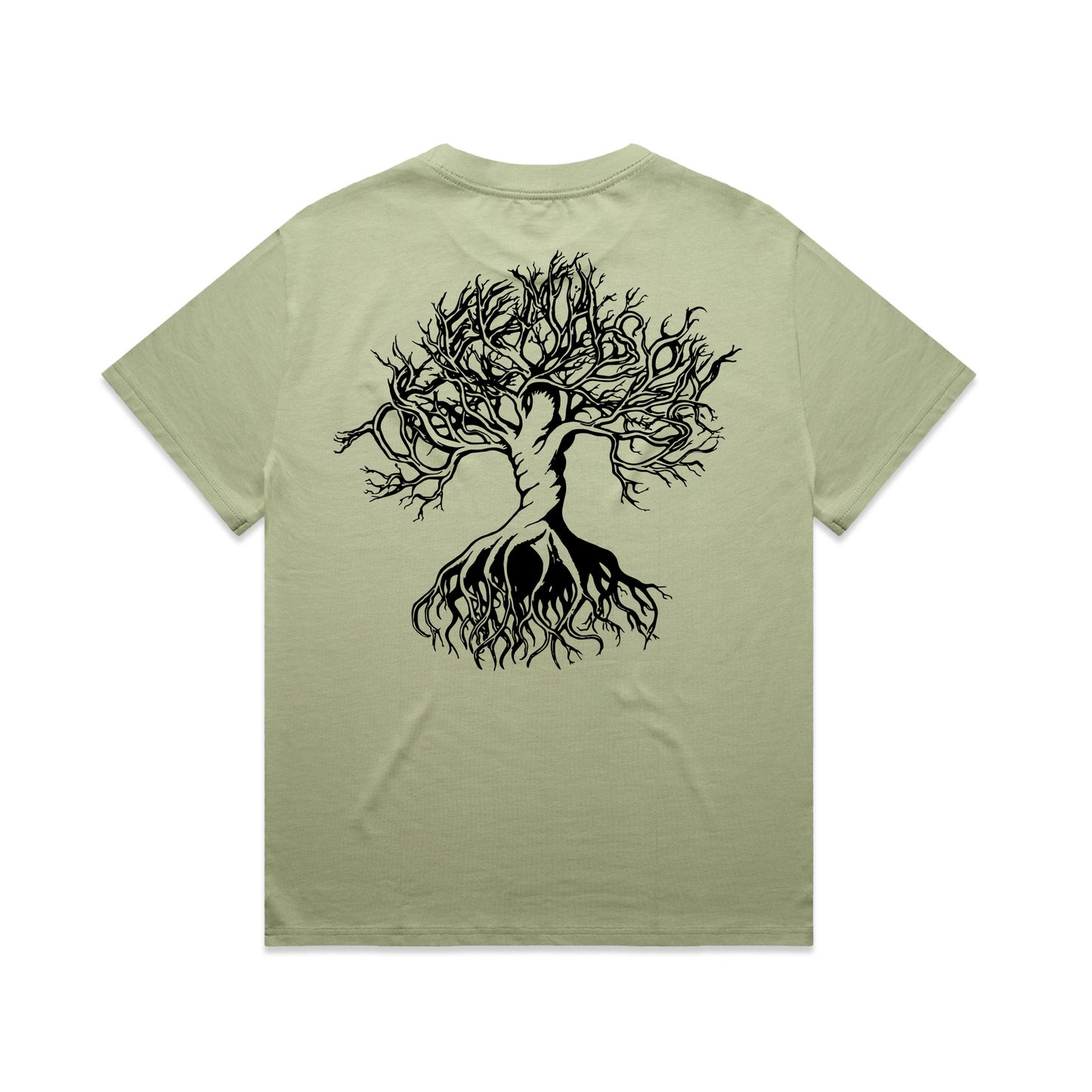 Oversized branches t-shirt (pistachio)