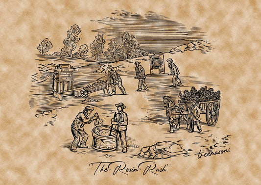 Rosin Rush Art Print