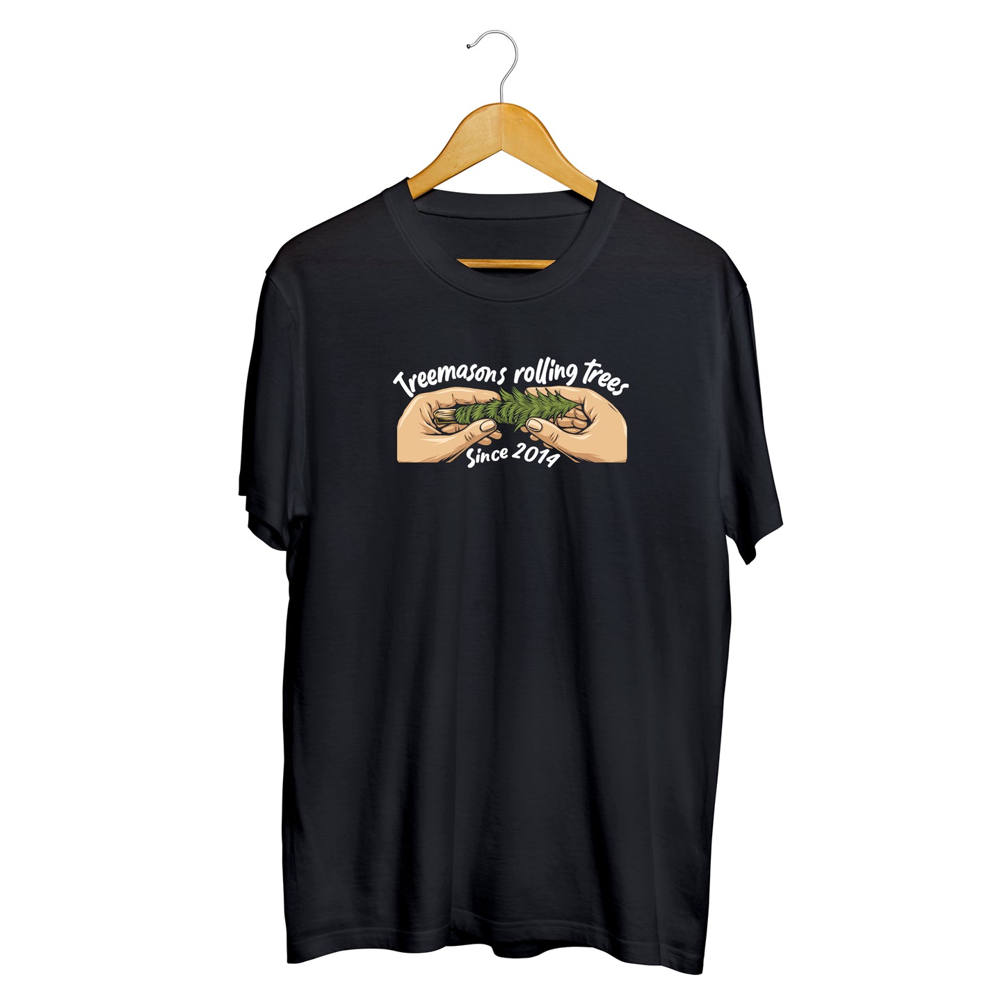 Rolling Trees t-shirt Black