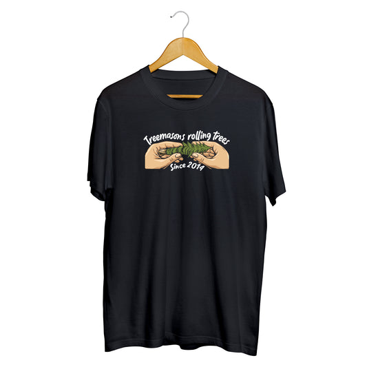 Rolling Trees t-shirt Black