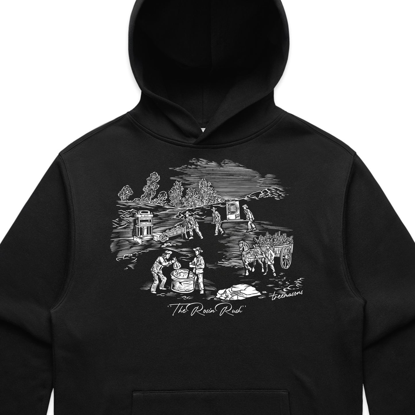Rosin Rush Hoodie (black)