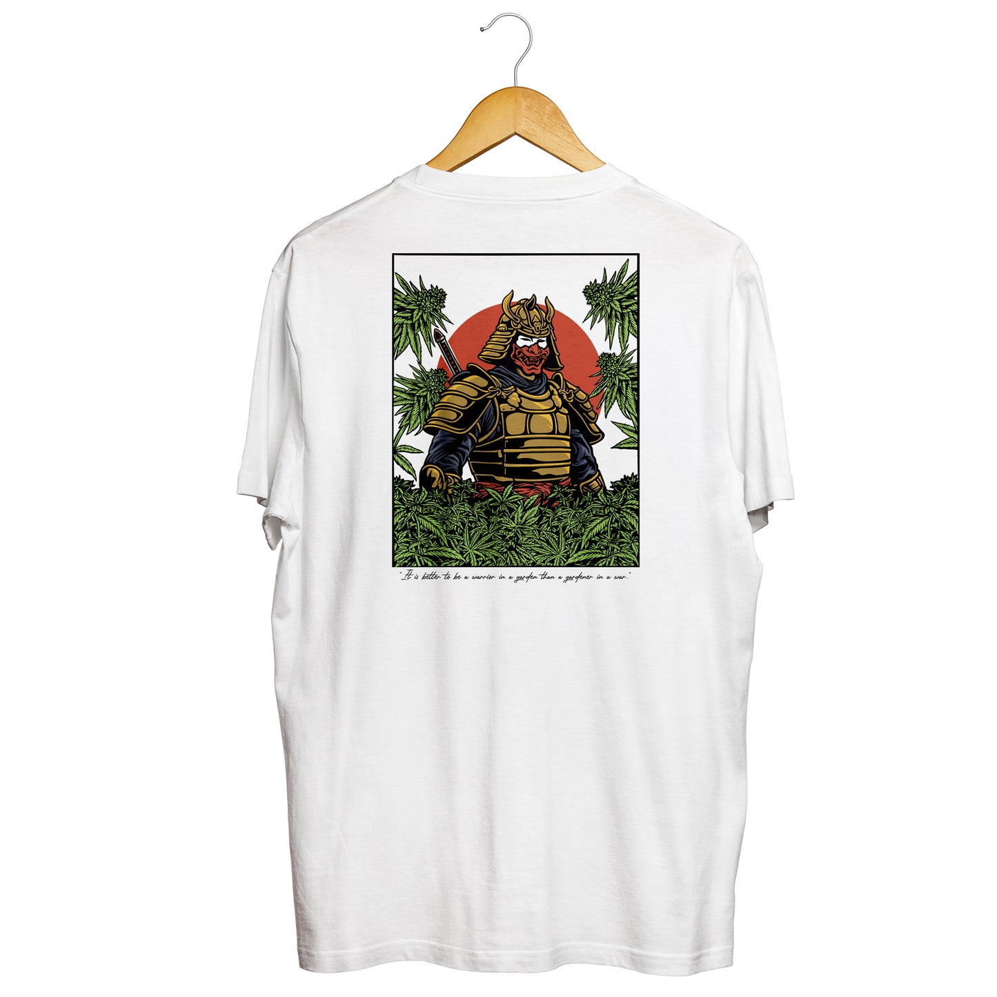 Samurai T-shirt (White V1)