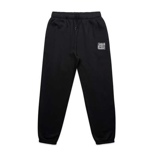 Samurai story bottoms (white)